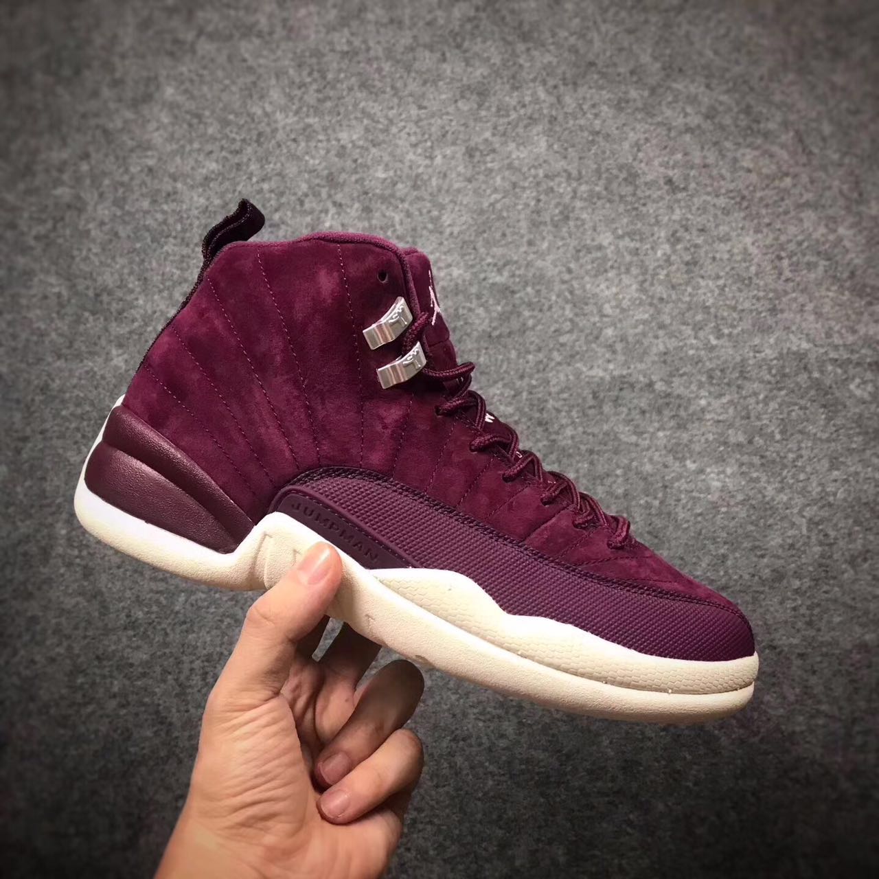 2017 Jordan 12 Bordeaux Wine Red Shoes